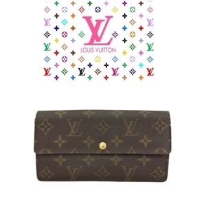 🏅CLASSIC Louis Vuitton Sara Wallet💘+GIFT(COPY)